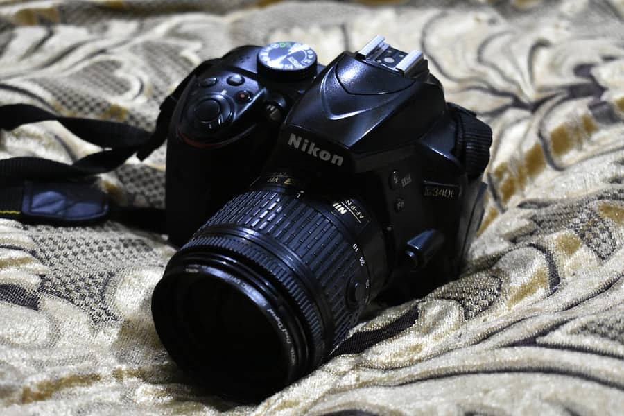 Nikon D3400 with 18-55mm 0