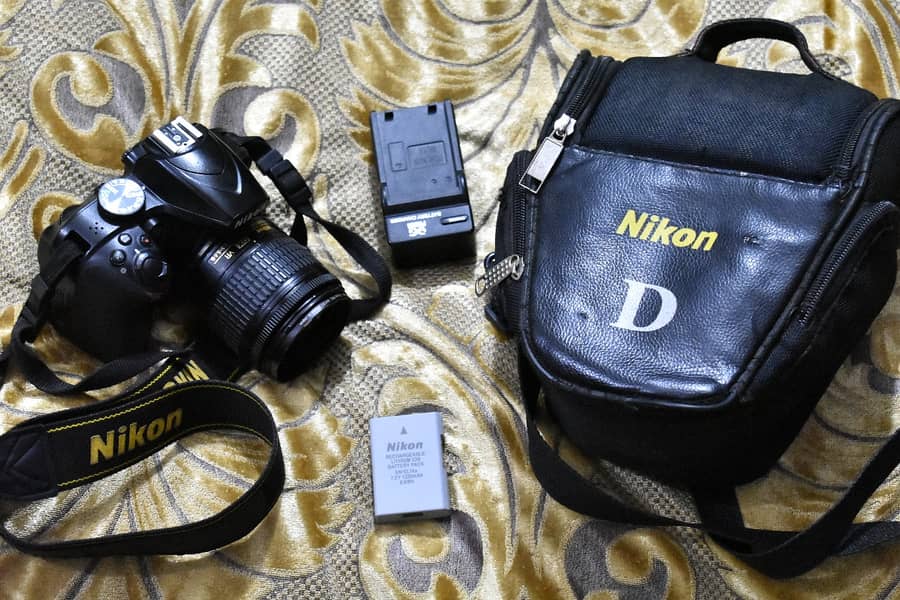 Nikon D3400 with 18-55mm 1