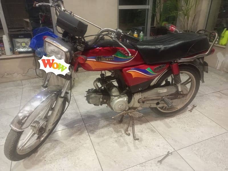 Ghani 70cc self start bike . 0