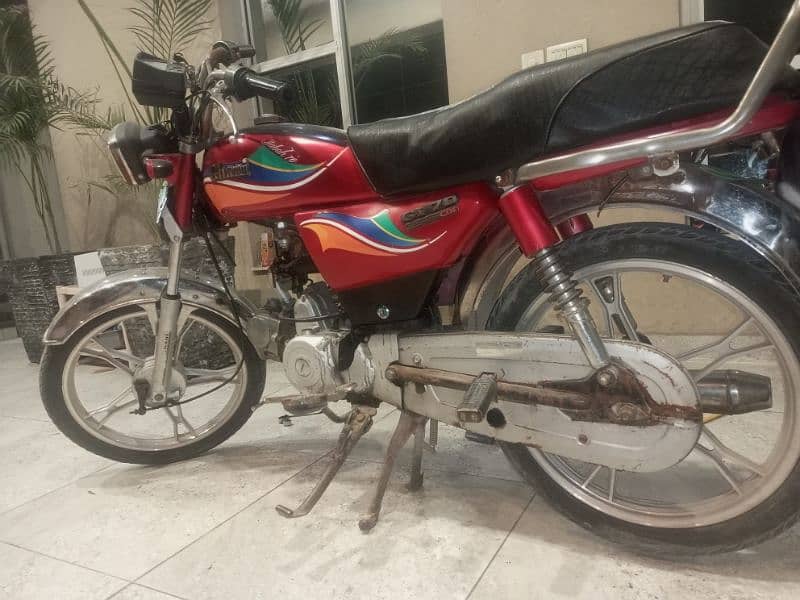 Ghani 70cc self start bike . 5