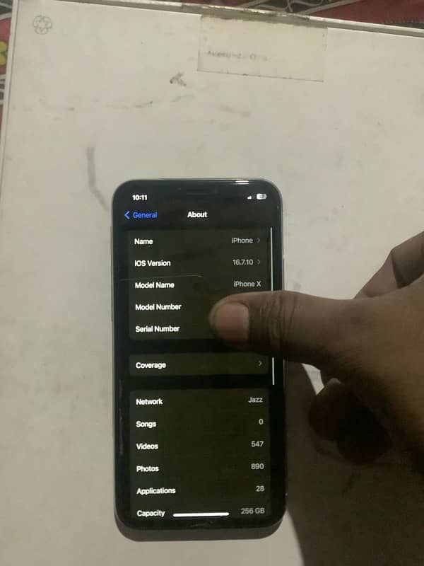 IPhone X pta 256 6