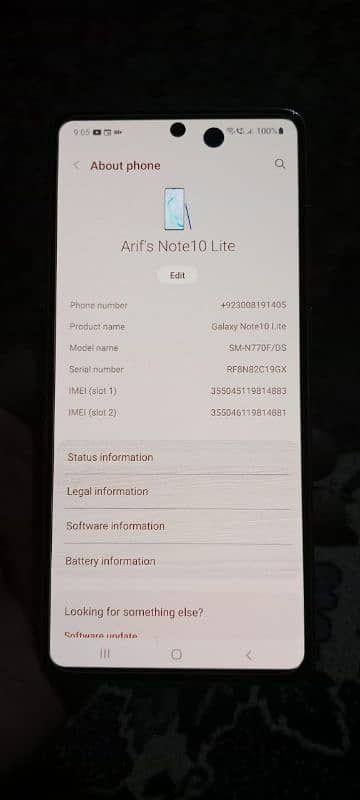 samsung note 10 lite official 2 sim proved 3