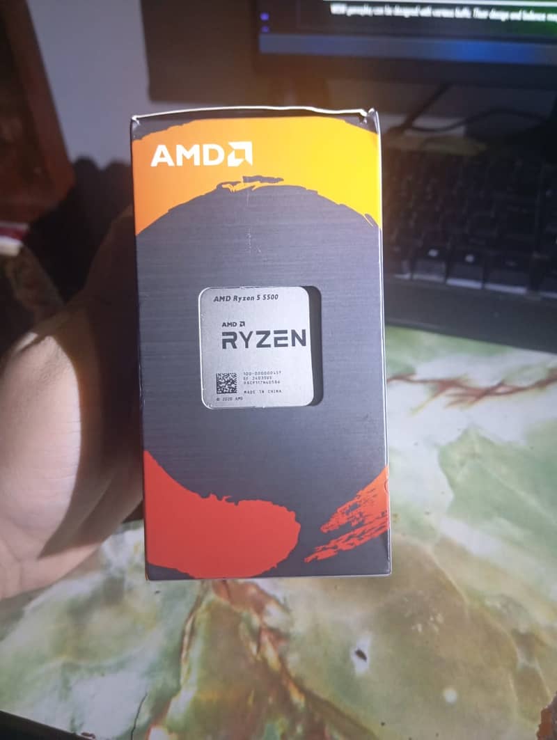 AMD Ryzen 5 5500 AM4 Processor - 6 Cores, 12 Threads (Box Pack) 0