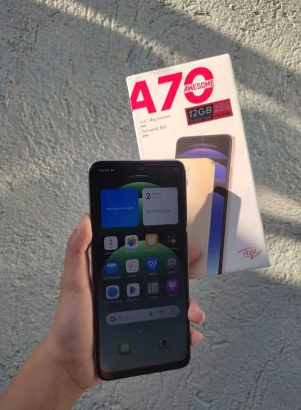 itel A70 12 256 1