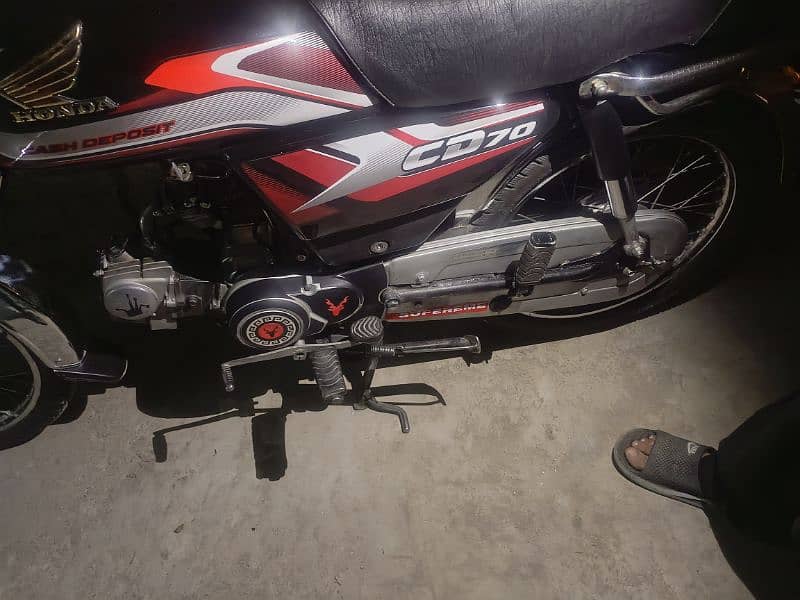 Honda 70 25 model 5 star tank tapa black 1