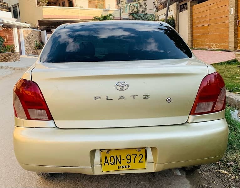 Toyota Platz model 2000 import & registered 2008 8