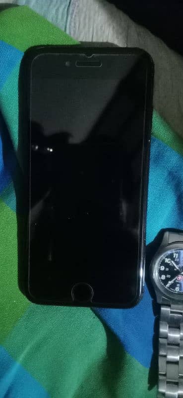 iphone 7 Black colour PTA Approved 128Gb Fingerprint ok 1