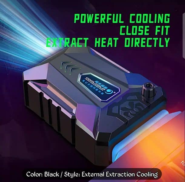 vacuum portable leptop gaming cooling pad 3