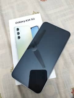 Samsung A34 5G 8/256 box pack 10/10