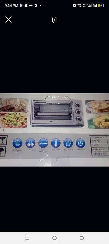 Dawlance Oven 0