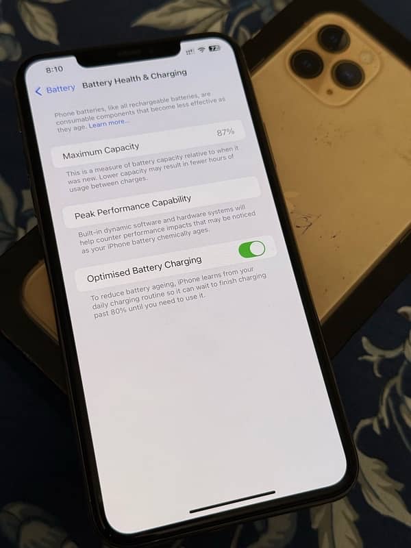 Iphone 11 Pro Max 256GB Memrey Pta Approved 9