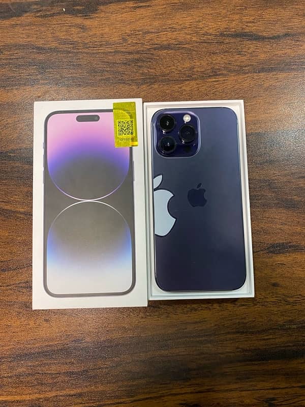 iphone 14 pro max 256Gb pta approved 1