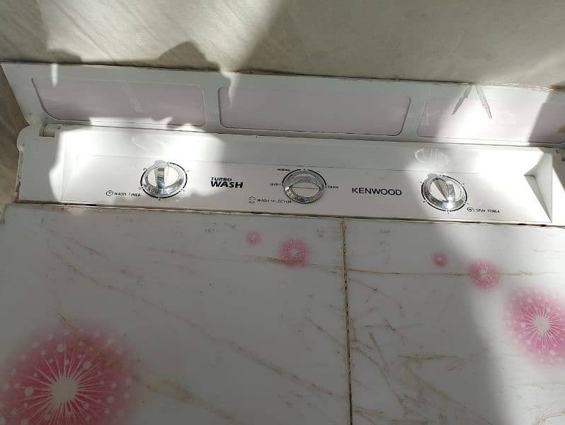 kenwood washing machine+ dryer 4