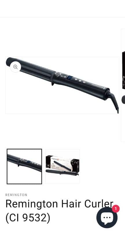 Remington curling wand 3