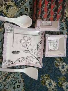 dinner set full new hay 64 pcs hay