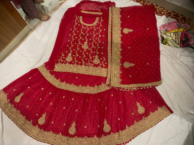 New Unstiched Bridal Dress For Sale 1