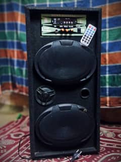 Multi-Function Speaker | FM, Bluetooth, USB, SD Card, & Mic Support