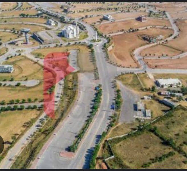 DHA phase 5 1 kanal plot for sale. (Corner) 0