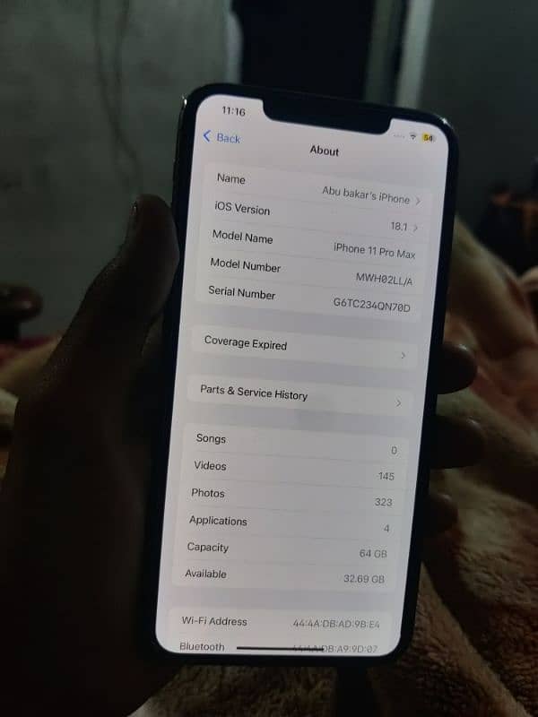 Iphone 11 pro max Exchange possible 8