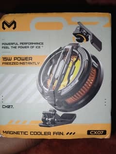 Magnetic cooler fan