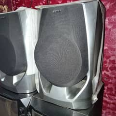 Sony speaker and Panasonic wofer