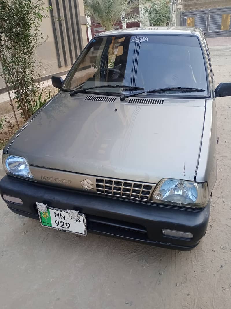 Suzuki Mehran VX 2014 ac 0