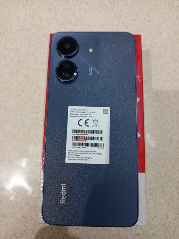 Redmi 13c 6+128 Gb Brand New Condition Just Box Open 0