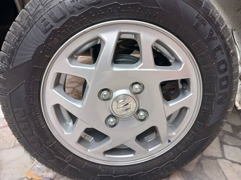 suzuki wagon r vxl original Alloy rim 0