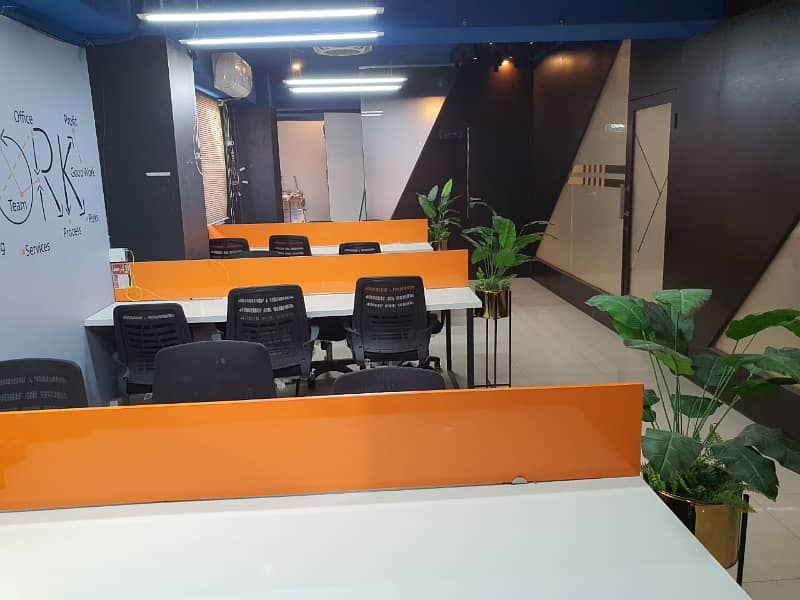 PHASE 2 VIP LAVISH FULL FURNISHED OFFICE FOR RENT WITH LIFT 2