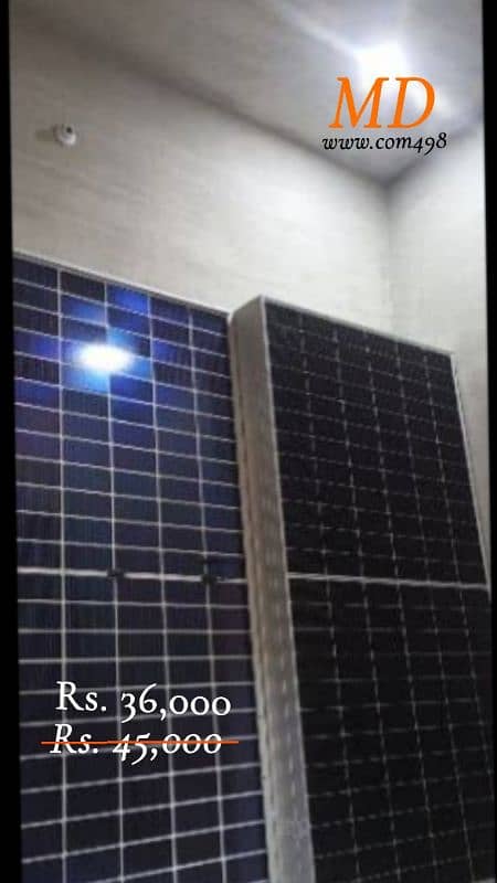 Double Glass Solar Panel - High Efficiency, Durable Design"t 0