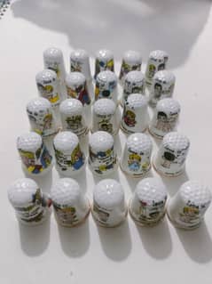 Porcelain Thimbles for sale different types