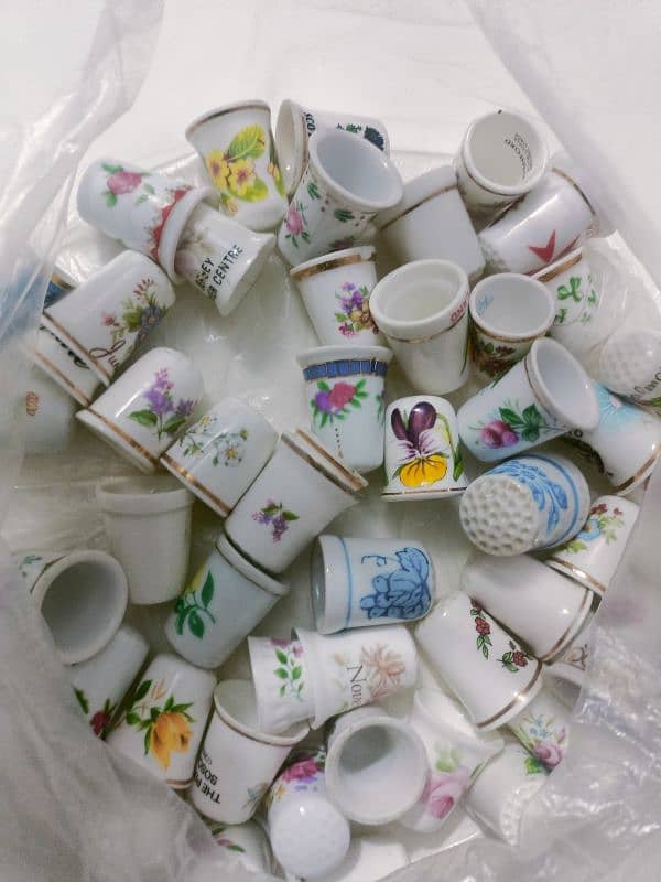 Porcelain Thimbles for sale different types 2