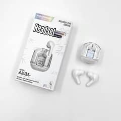 Air 31 Airpods | Wireless Earbuds –(WHATSAPP 03273712764) FREE DC