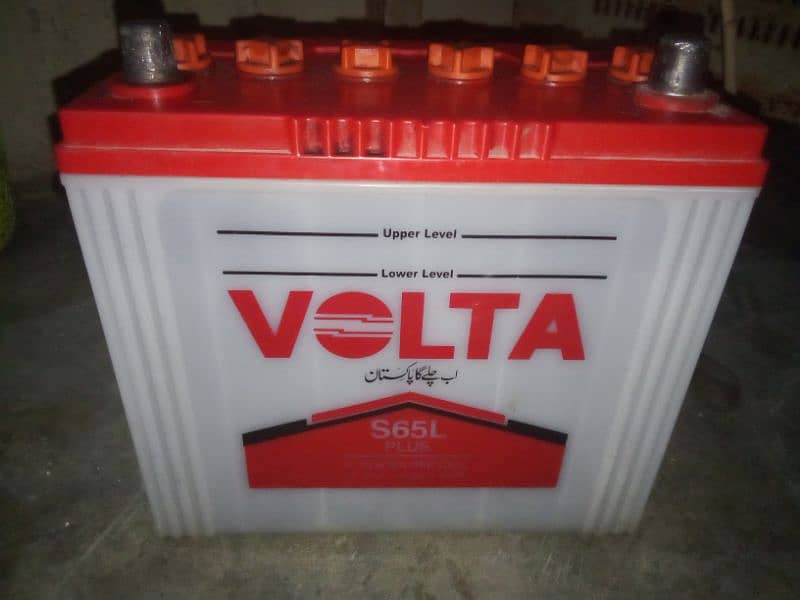 Volta battery 65 amperes for sale 0