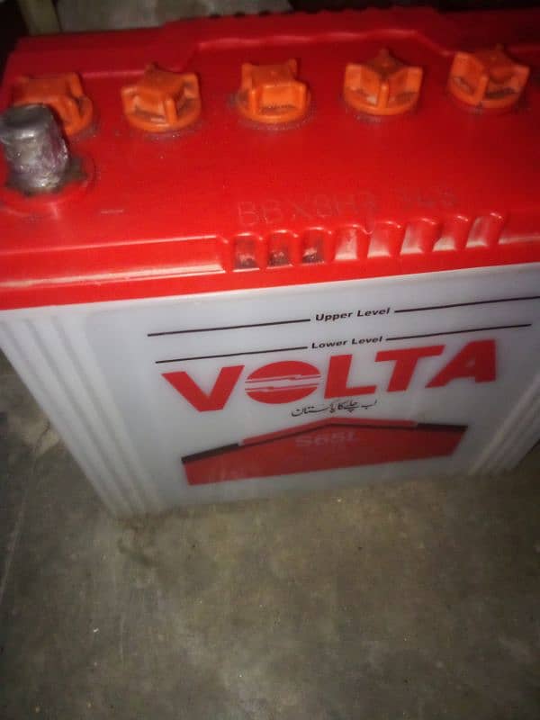 Volta battery 65 amperes for sale 1