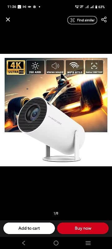 HY300 Pro 4KFull Hd Android 11 Dual Wifi6 Allwinner H713 BT5.01080P 5