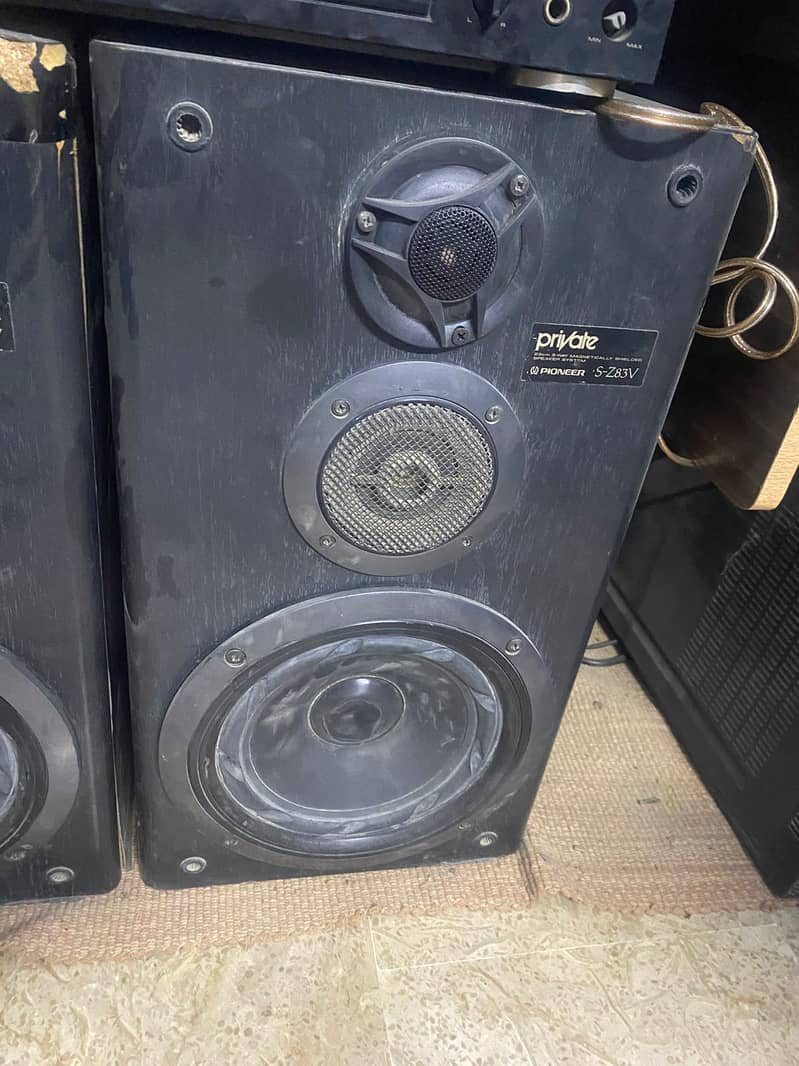 pioneer speakers with amplifier 0