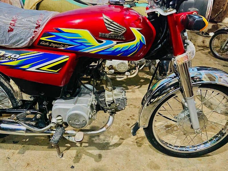 Honda CD 70 2021 model good condition 0