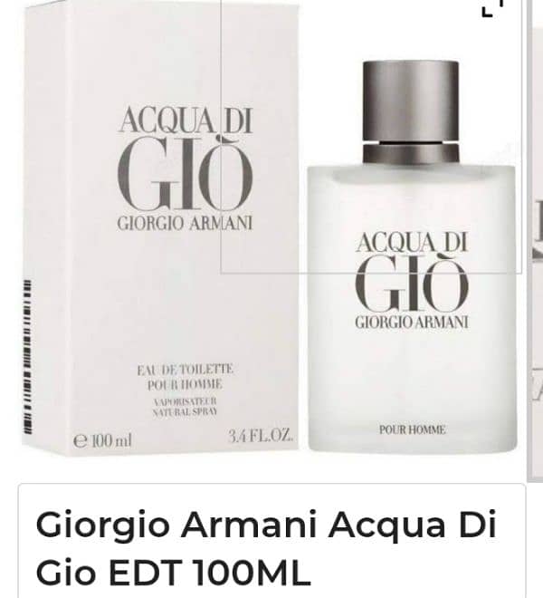 Giorgio Armani Acqua Di Gio EDT 100ML 1