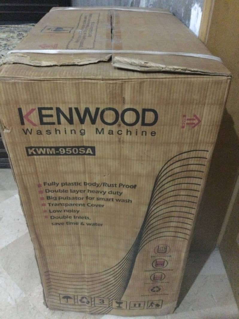 Brand new Box pack Kenwood washing machine for sale 1