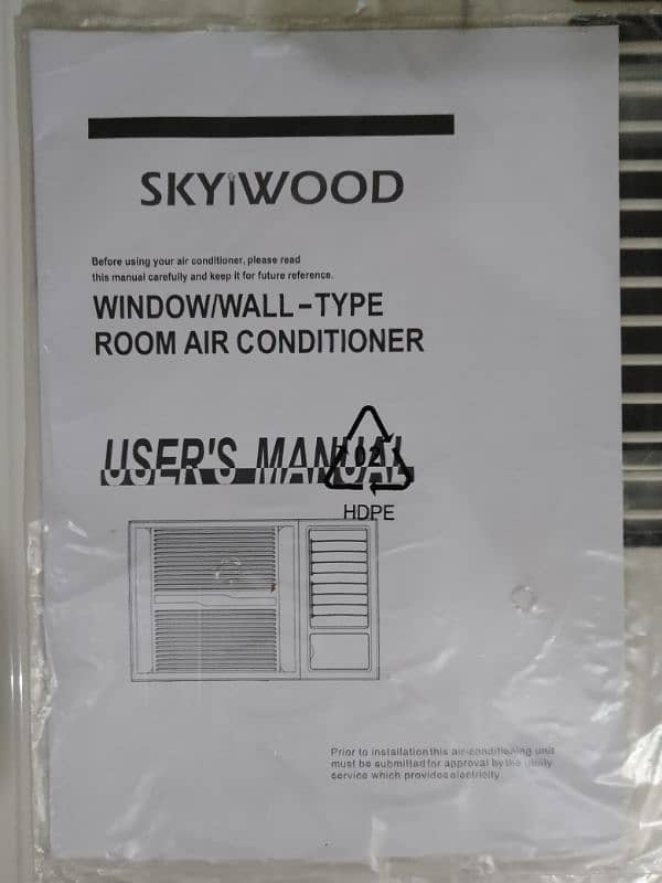 SKYIWOOD WINDOW TYPE AIR CONDITIONER(SKW-09M) 3