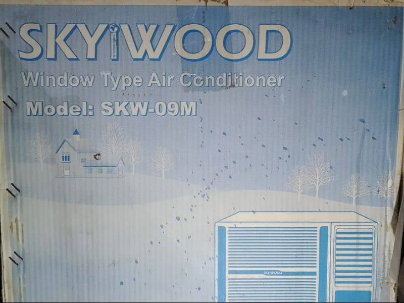 SKYIWOOD WINDOW TYPE AIR CONDITIONER(SKW-09M) 5