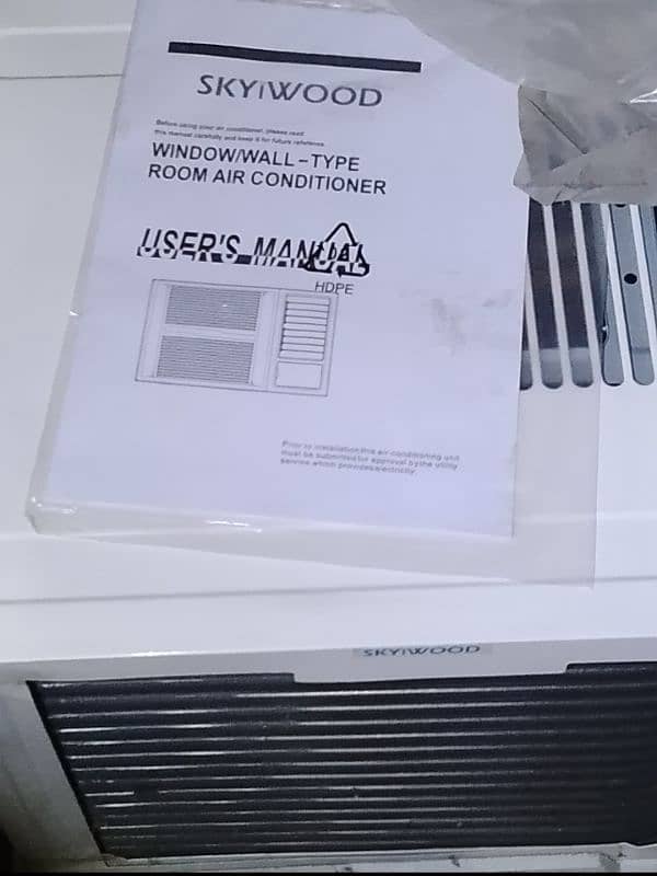 SKYIWOOD WINDOW TYPE AIR CONDITIONER(SKW-09M) 8