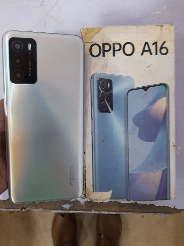 OPPO A16 4GB RAM 64GB MEMORY SET CHARGER AND BOX 0