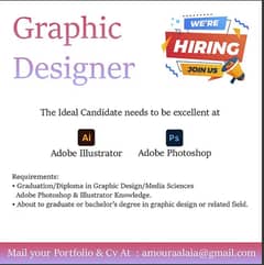 Looking for a Graphic Designer