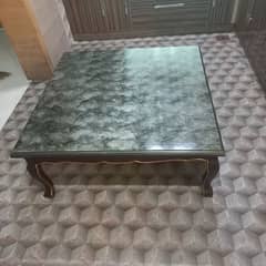 Table wooden high gloss