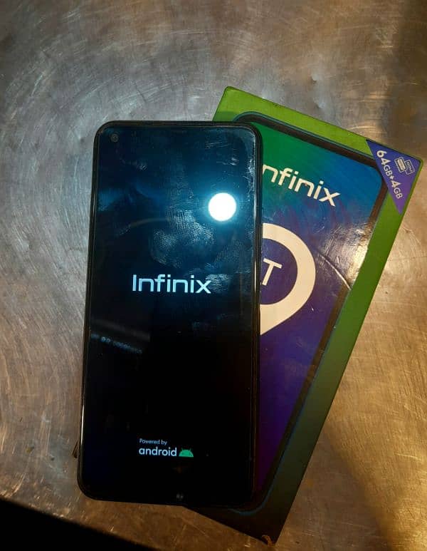 Infinix Hot 9 urgent for sale with box 4GB 64GB 1