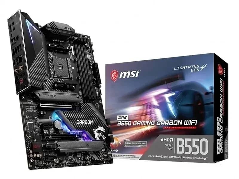 Gaming Mainboard M-S-I B550 WIFI PC for AMD R5 5600X and R7 5800X CPU 0