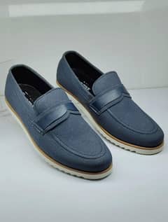 synthetic leather loafer