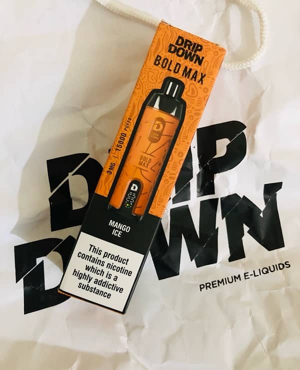 DRIP DOWN Bold Max (3MG) 4500 Only 0